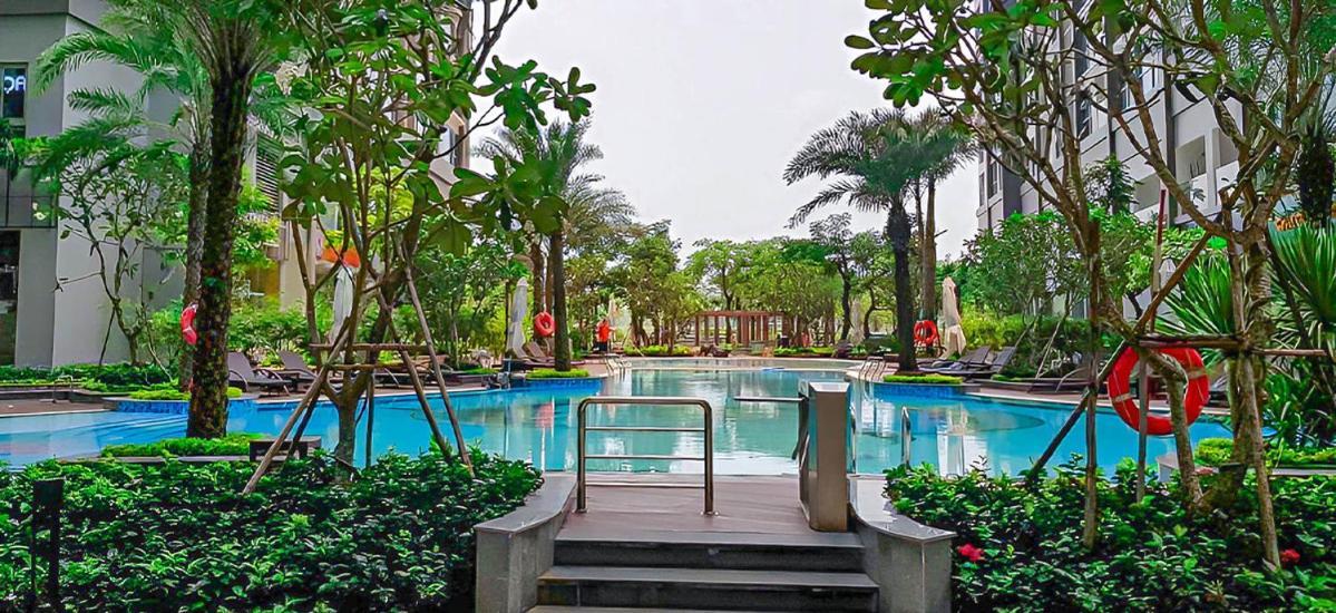 Aspire Apartment City View Vincentral Binh Thanh Ho Chi Minh-byen Eksteriør bilde